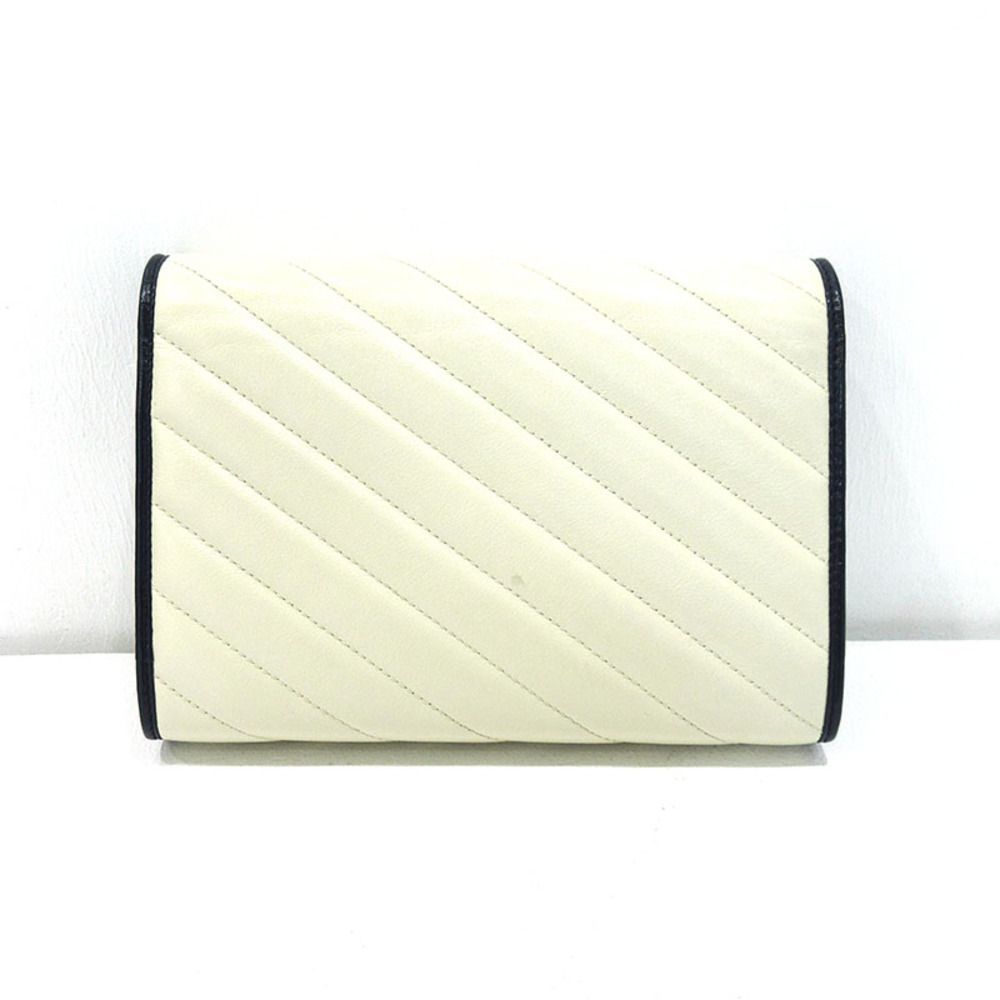 Gucci GG Marmont Chain Wallet Shoulder Bag Ivory - Picture 2 of 7
